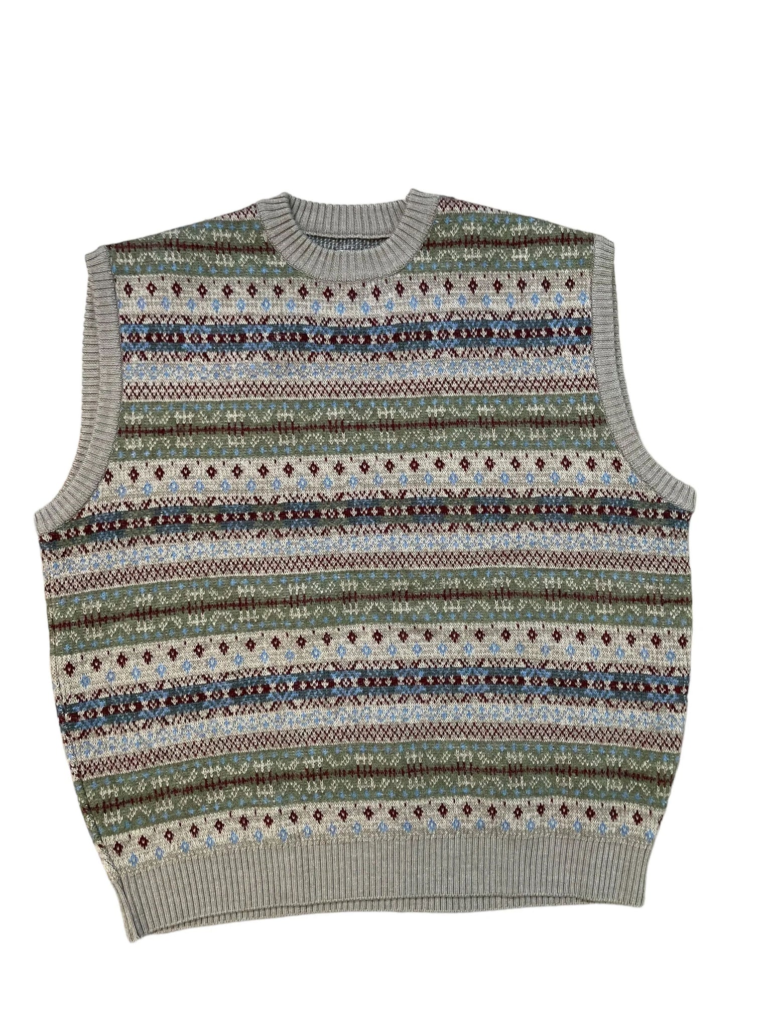 Kapital Bone Sweater Vest "Blue"