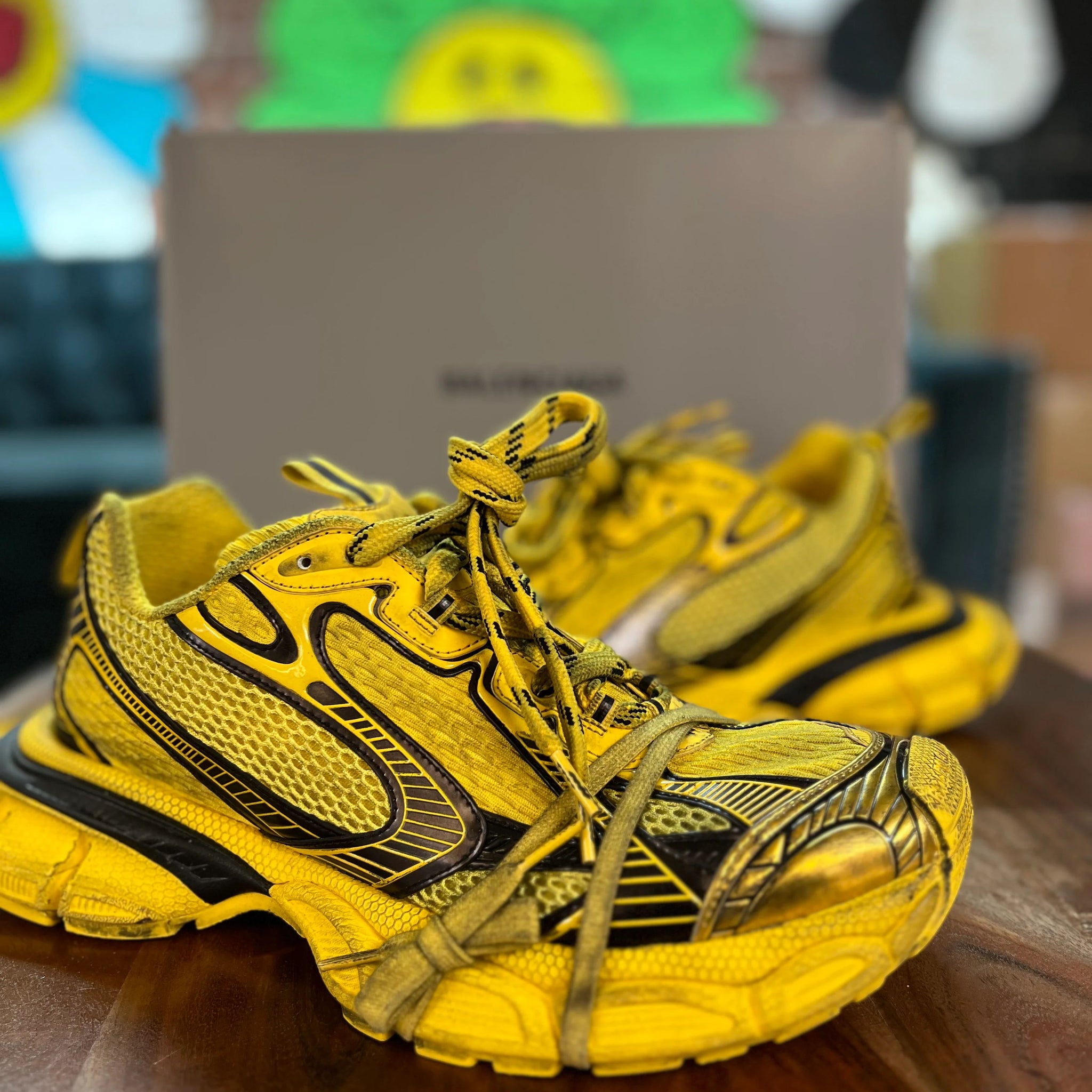 Balenciaga 3XL Sneaker "Yellow" (Pre-Owned/With Box)