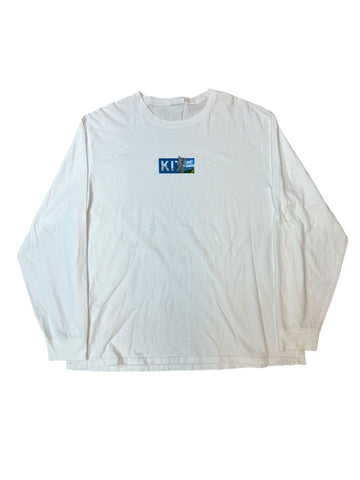 Kith Landscape Box Logo Longsleeve "White"