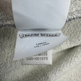 Chrome Hearts Paper Jam Cross Hoodie Grey