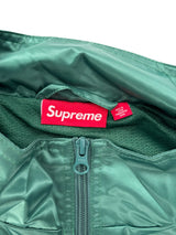 Supreme Satin Piping Pullover Green