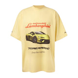 Balenciaga Lamborghini Tee Yellow