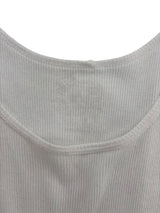 Chrome Hearts T Bar Rib Tank Top White/Pink