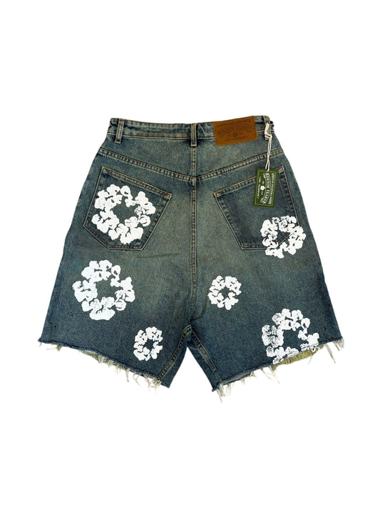 Denim Tears Wreath Shorts "Dirty Wash"