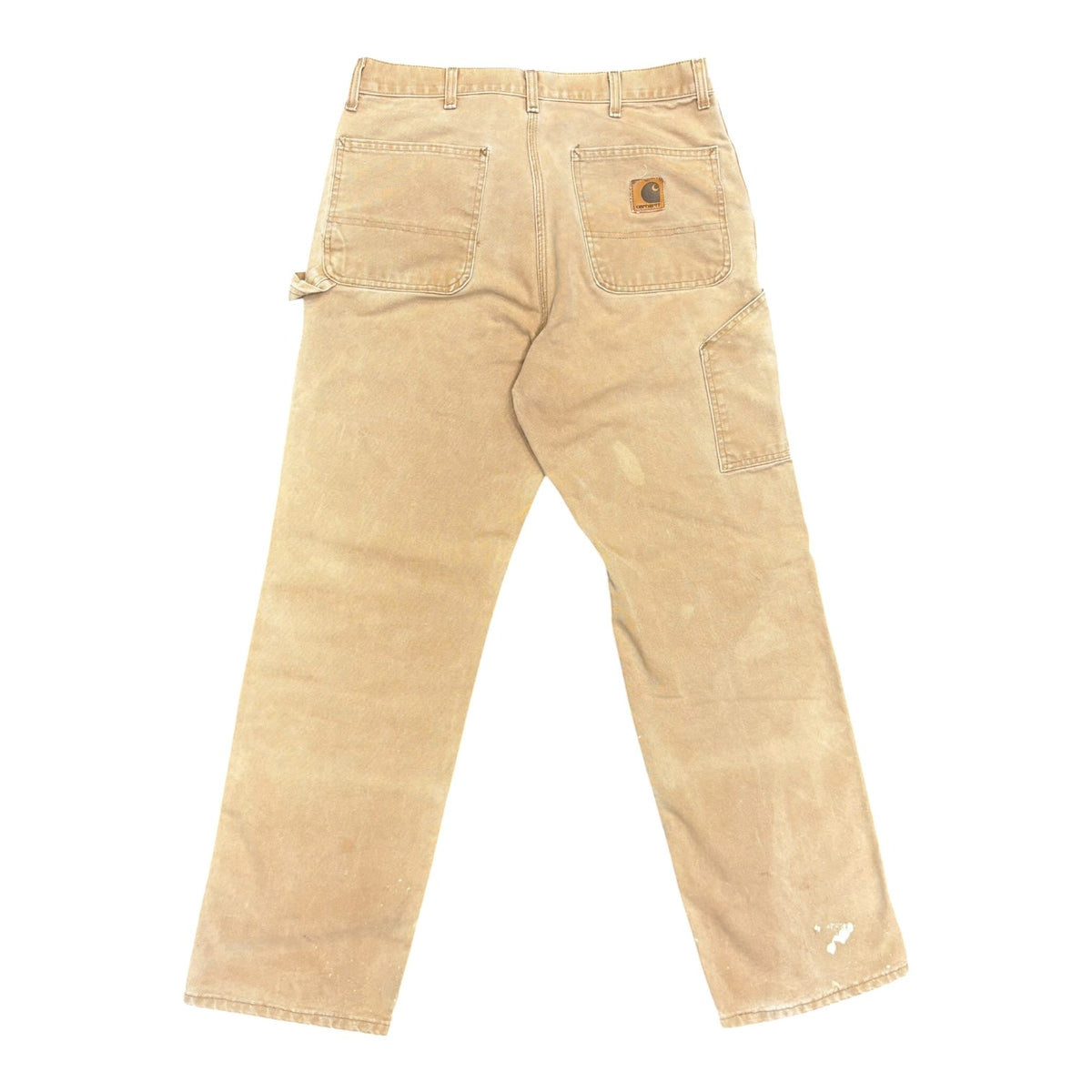 Carhartt Dark Tan Bleach Stains
