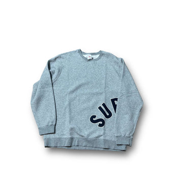 Supreme Nike Arc Crewneck "Heather Grey"