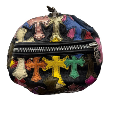 Chrome Hearts Leather Cross Patch Duffel Bag Multicolor - Lightly Worn