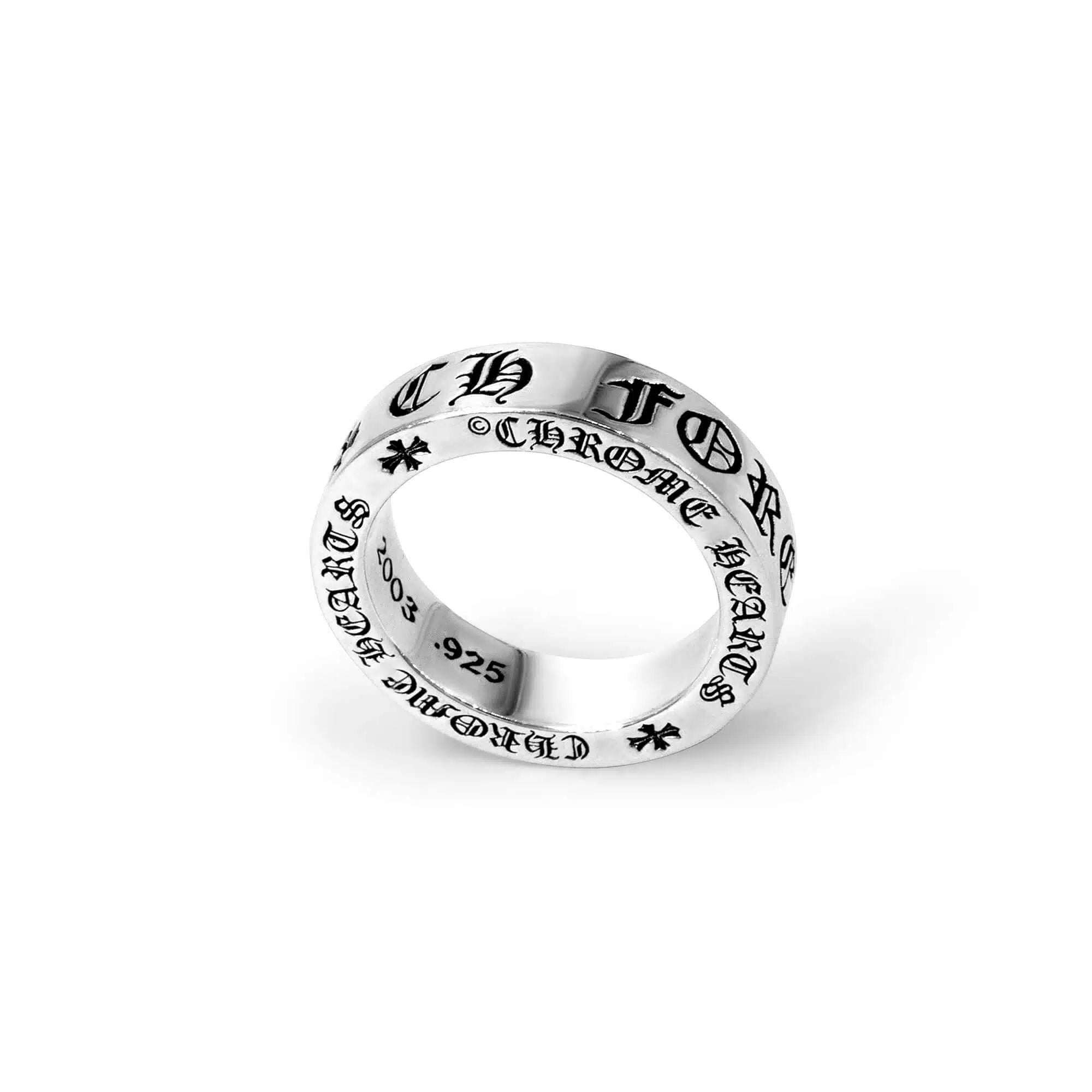Chrome Hearts CH Forever Silver Ring