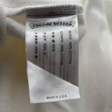 Chrome Hearts Vertical Logo Hoodie White & Silver