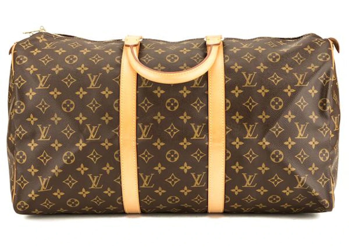 Louis Vuitton Keepall Monogram (Without Accessories) 50 Brown