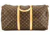Louis Vuitton Keepall Monogram (Without Accessories) 50 Brown