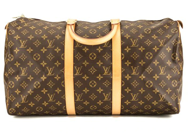 Louis Vuitton Keepall Monogram (Without Accessories) 50 Brown