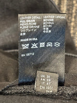 Amiri MX1 Camo Ribbed Black Jeans