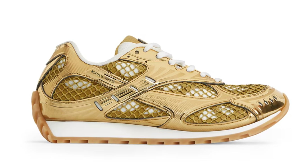 Bottega Orbit Sneaker Gold