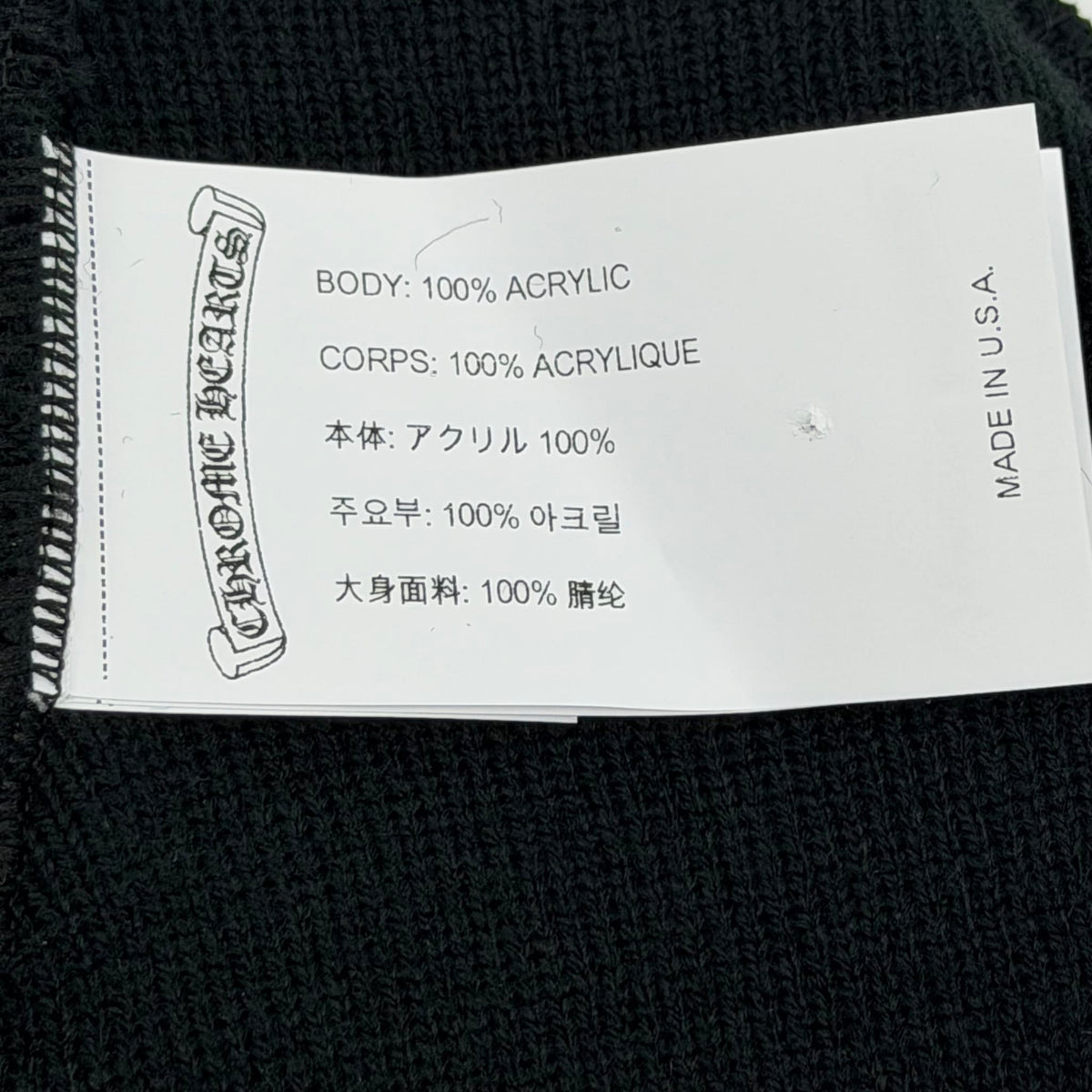 Chrome Hearts Logo Beanie Black