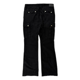 AMIRI M65 Cargo Kick Flare Leg Jeans Black