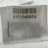 Chrome Hearts Vertical Logo Zip-Up Hoodie White Blue