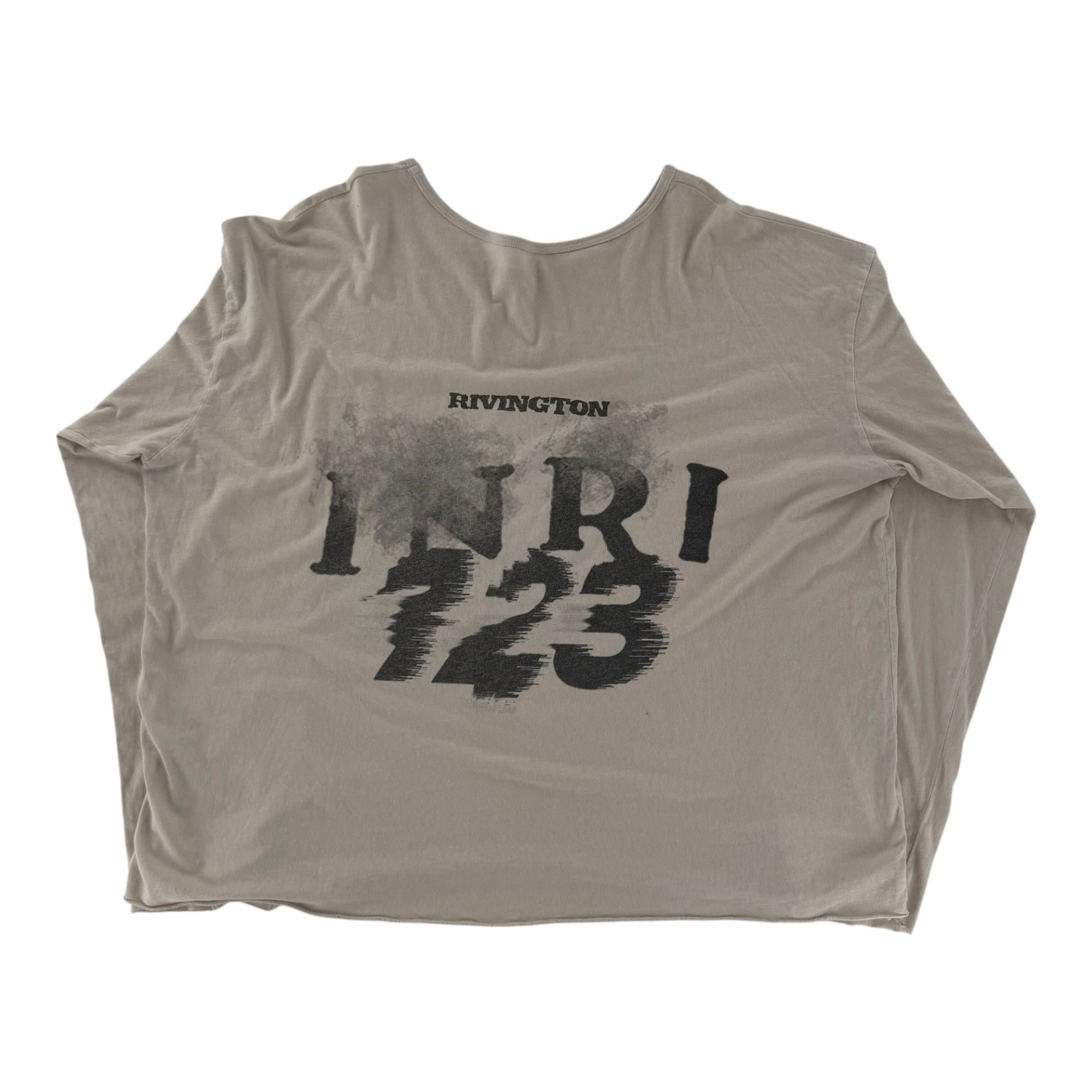 Rivington Inri Enemy Long Sleeve Tee White