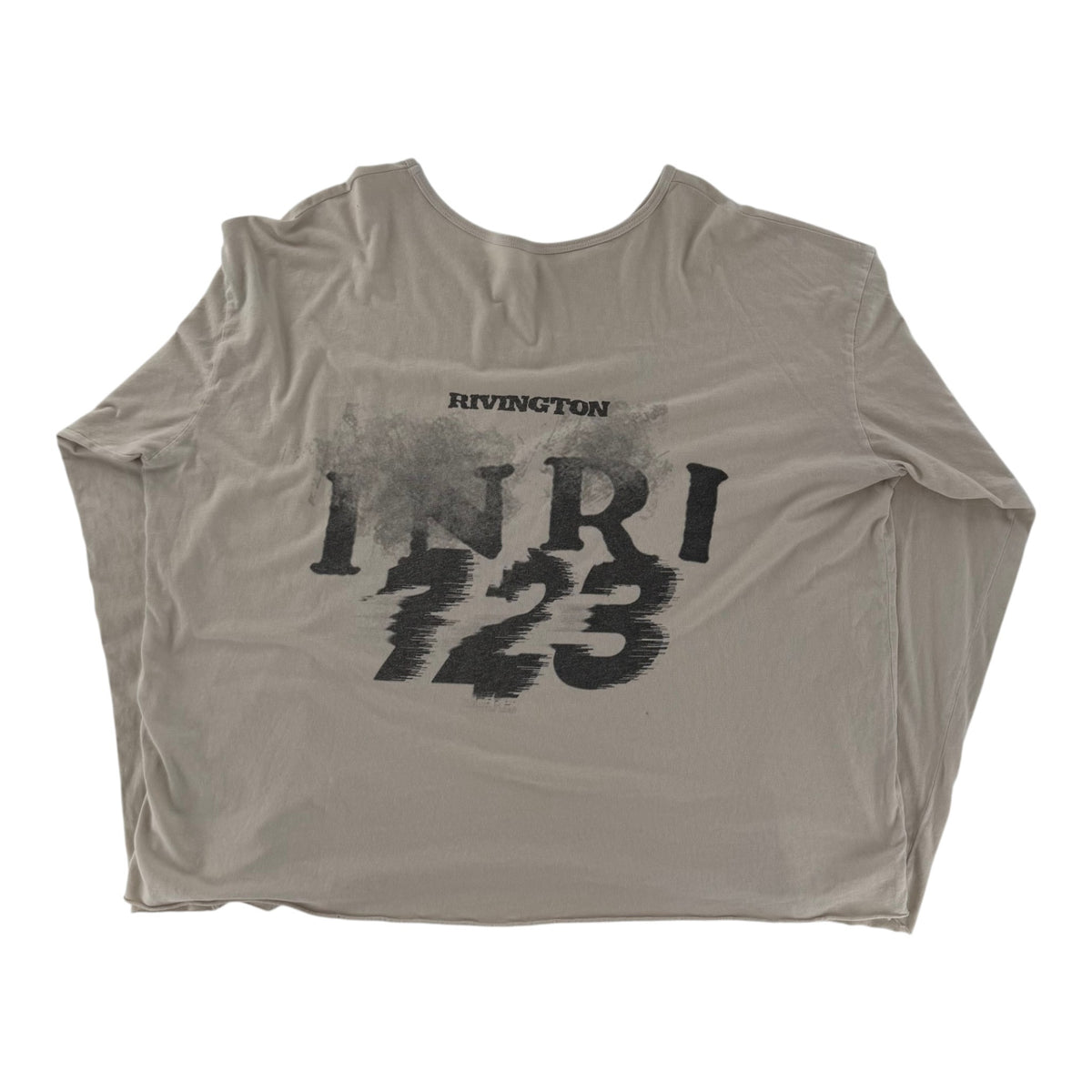 Rivington Inri Enemy Long Sleeve Tee White
