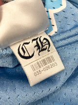 Chrome Hearts Mesh Short Sleeve Jersey Blue