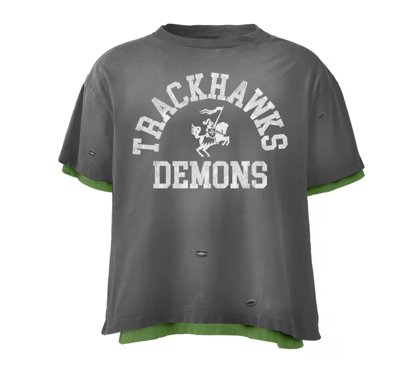 Bravest Studios Grey Trackhawk Vintage Tee