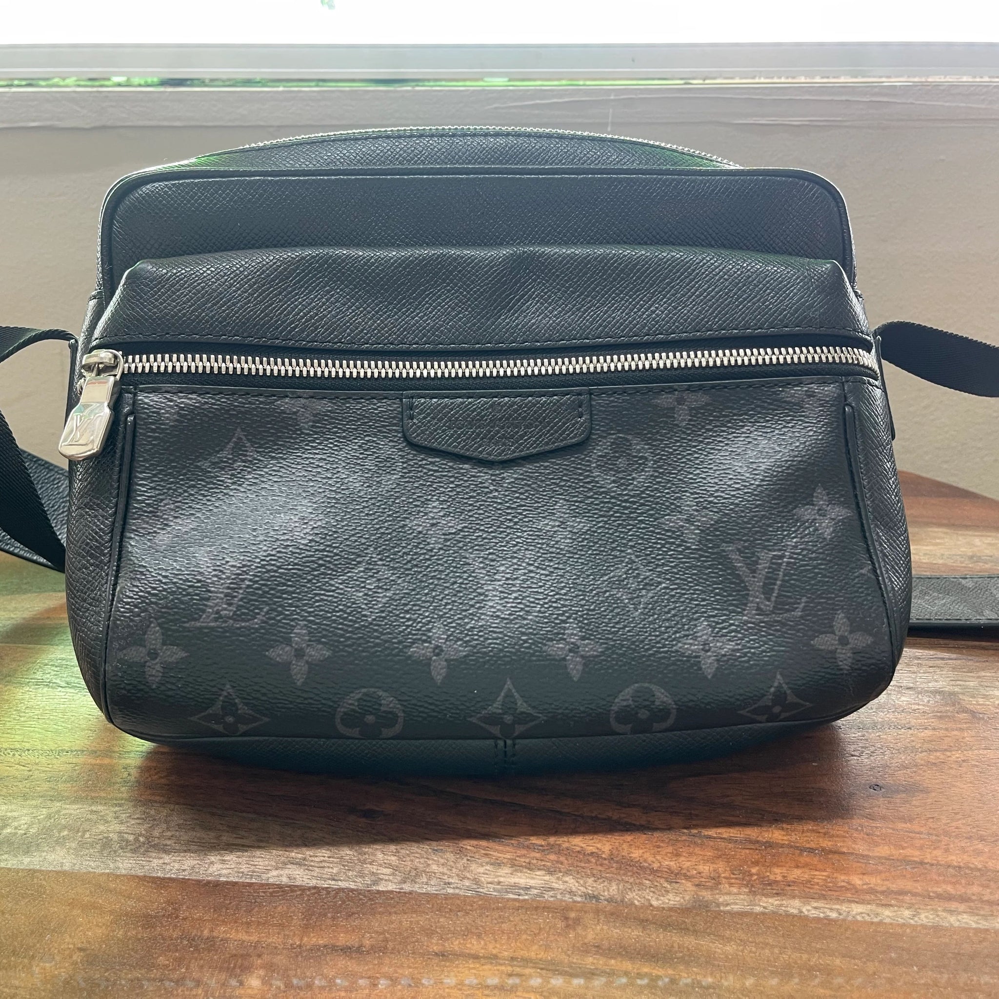 Louis Vuitton Monogram Side Bag "Black" (Pre-Owned)