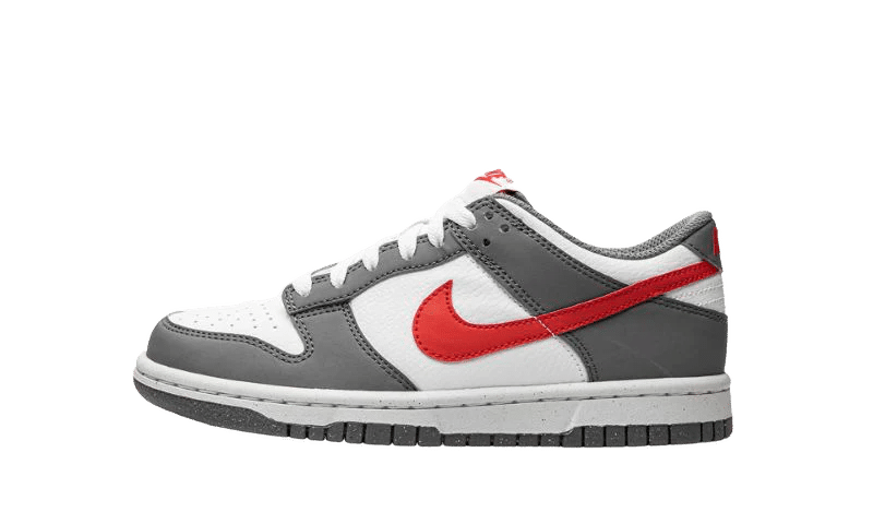 Nike Dunk Low Next Nature "Smoke Grey Light Crimson" (GS)