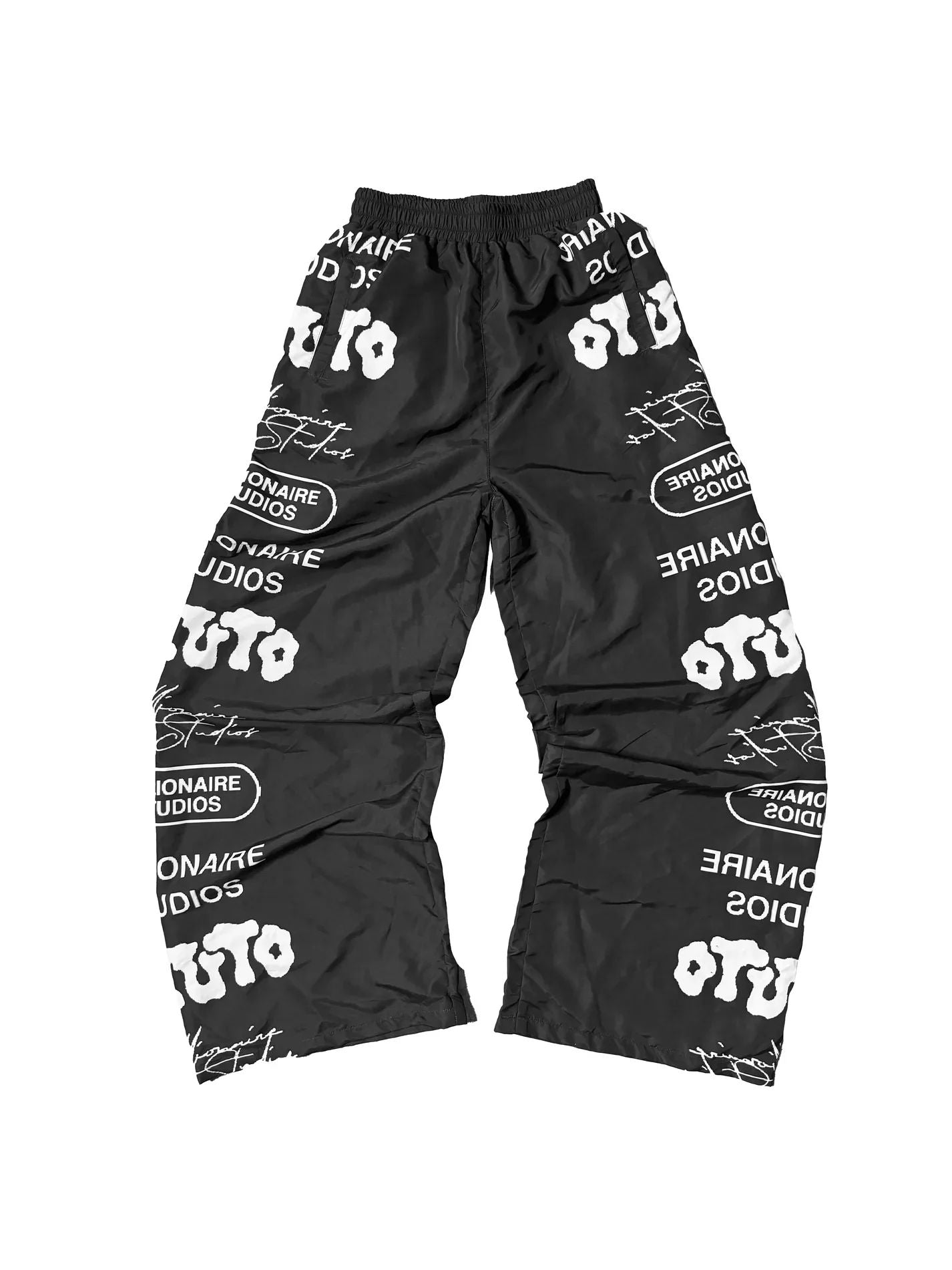 Billionaire Studios BB Logo Track Pants "Black"