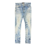Amiri Stack Jeans Honeycomb Indigo