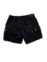 Amiri Nylon Cargo Drawstring Shorts Black