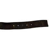 Louis Vuitton Monogram Belt Brown