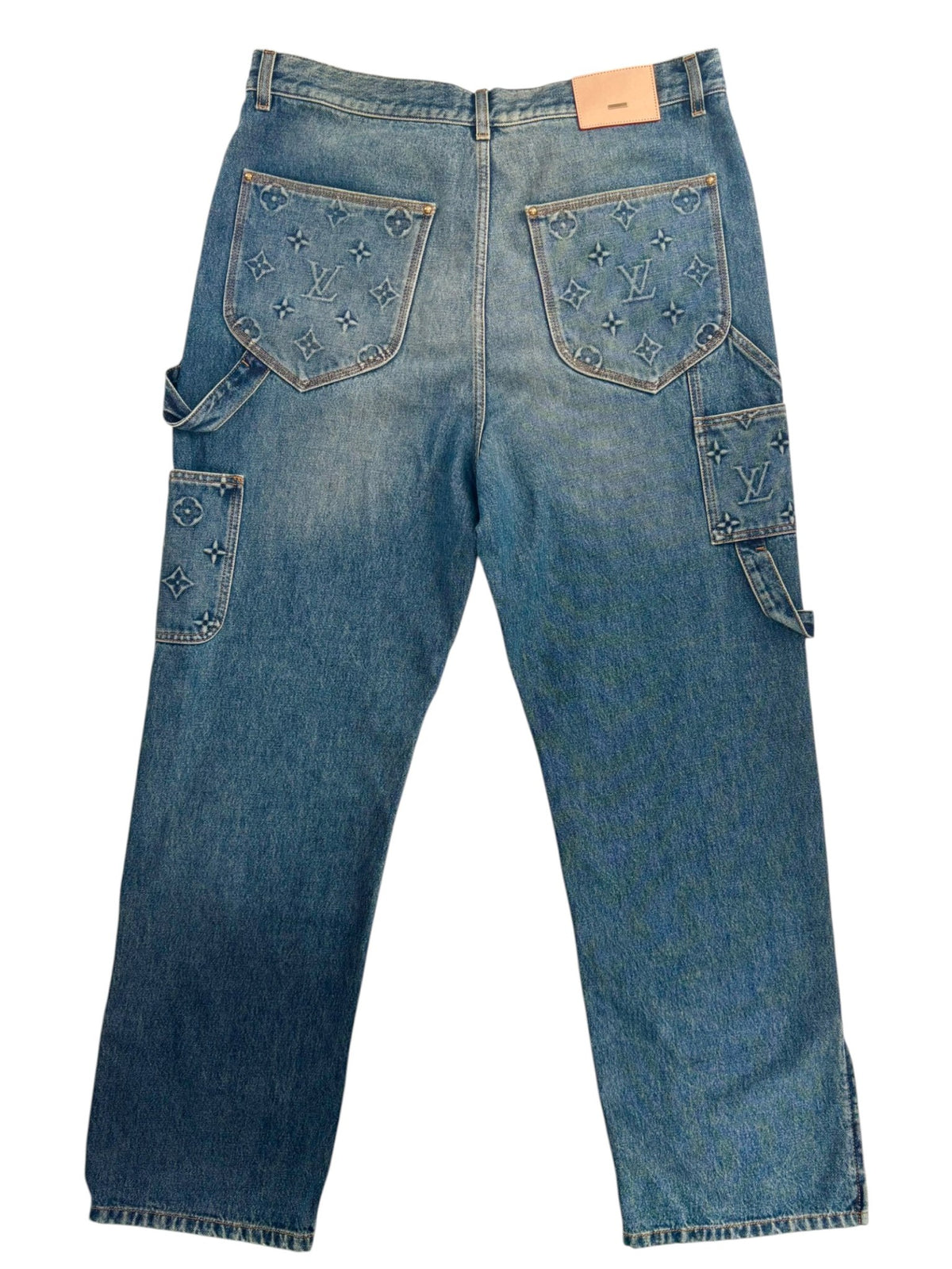 Louis Vuitton Carpenter LV Monogram Denim Jeans
