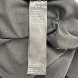 Balenciaga Scaré Coeur Oversized Tee Black