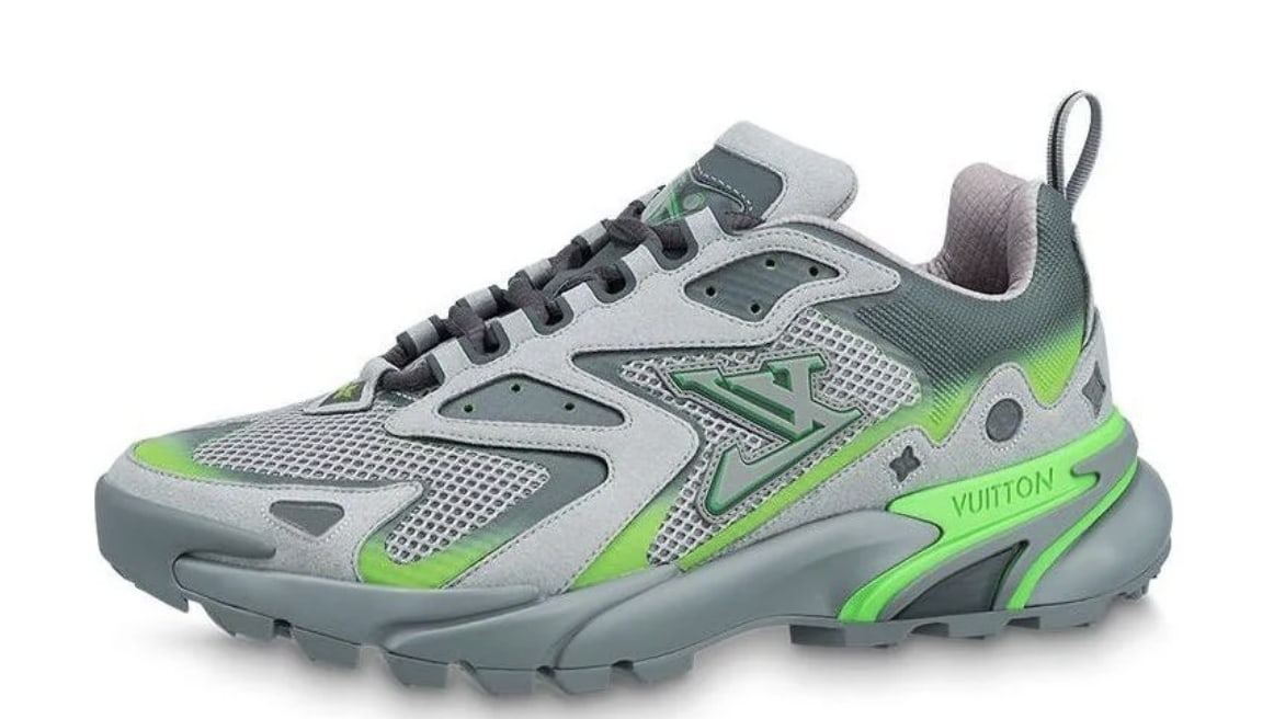 Louis Vuitton Tactic Sneaker Grey Green