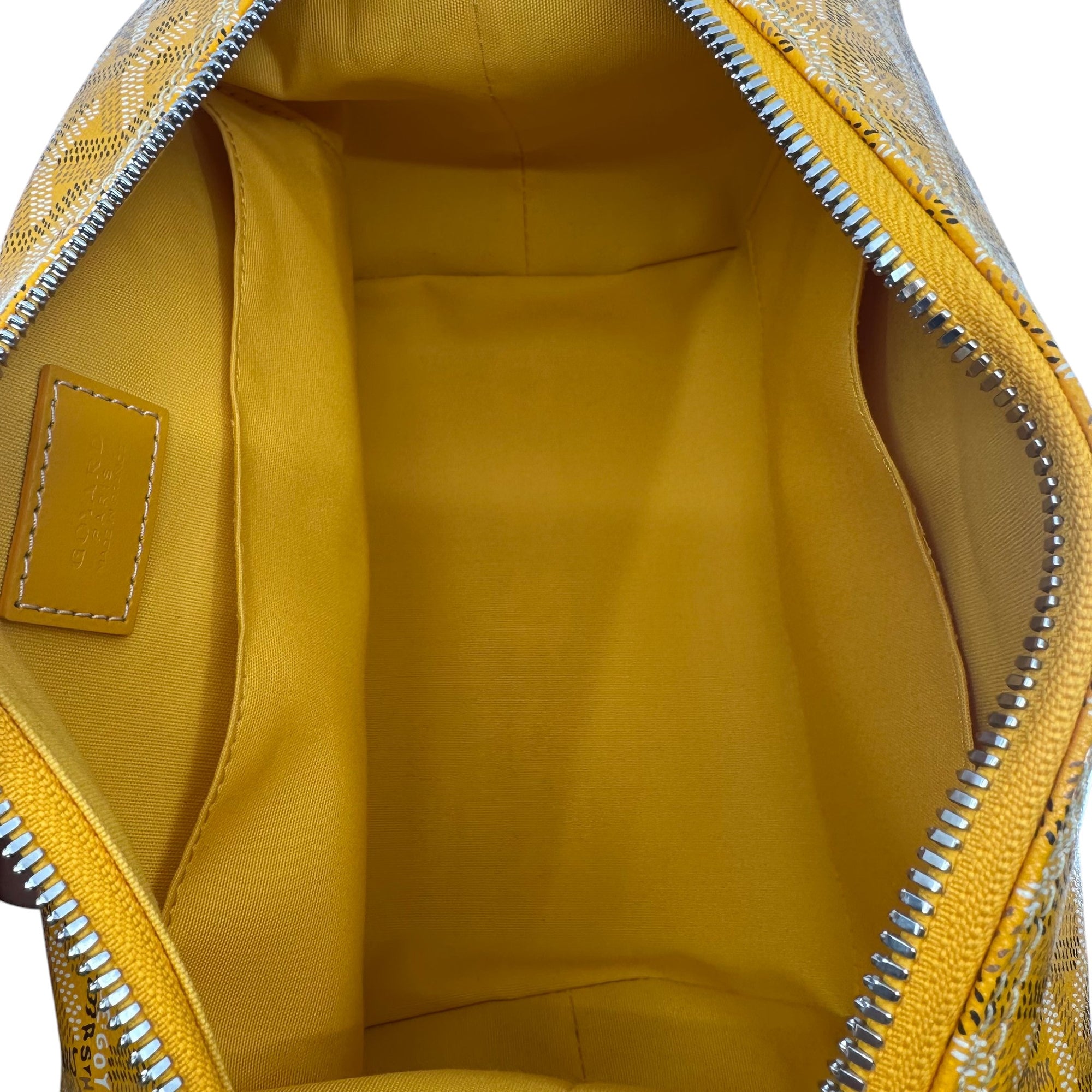 Goyard Boeing 25 Toilet Bag Yellow