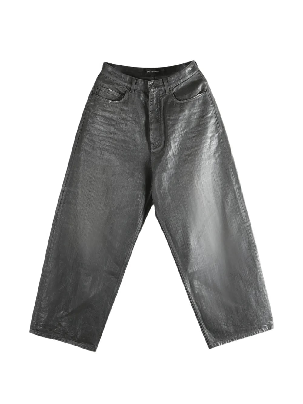 Balenciaga Waxed Denim Black