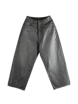 Balenciaga Waxed Denim Black
