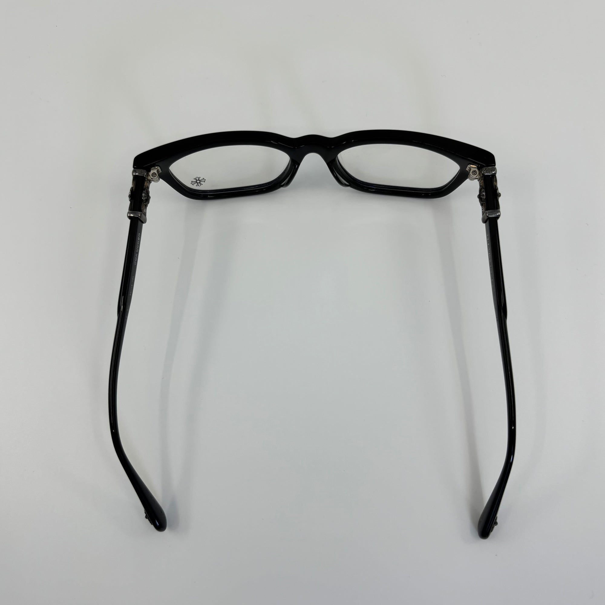 Chrome Hearts Cox Ucker Glasses Black Frames