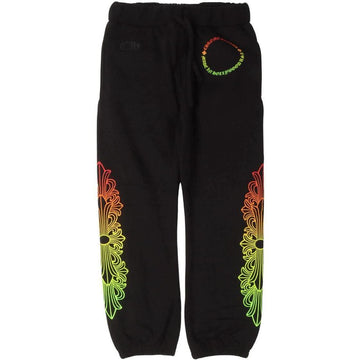 Chrome Hearts Gradient Floral Circle Sweatpants