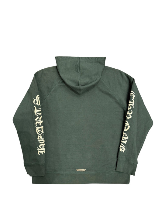 Chrome Hearts Green Embroidered Hoodie - Lightly Worn