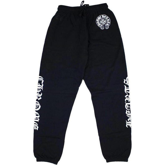 Chrome Hearts Horse Shoe Logo Sweatpants Black
