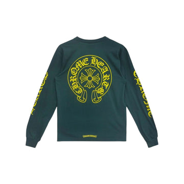 Chrome Hearts Horseshoe Long-Sleeve 'Green/Yellow'