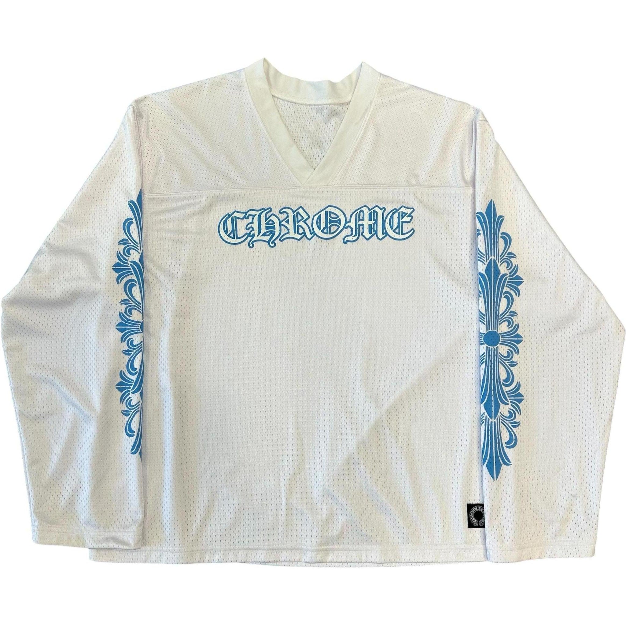 Chrome Hearts Sample Stadium Mesh Jersey White - Like New
