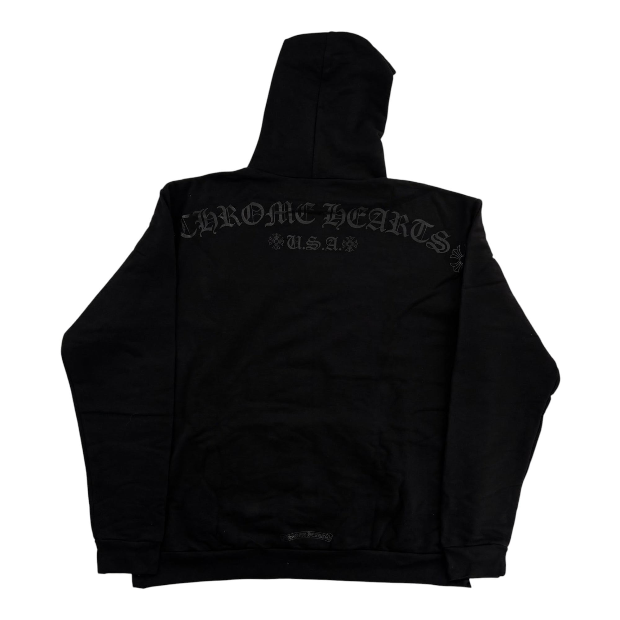 Chrome Hearts Online Exclusive Tonal Horseshoe Logo Hoodie