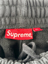 Supreme Satin Appliqué Sweatpant (FW23) Black