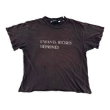 ERD Thrashed Logo Tee Grey