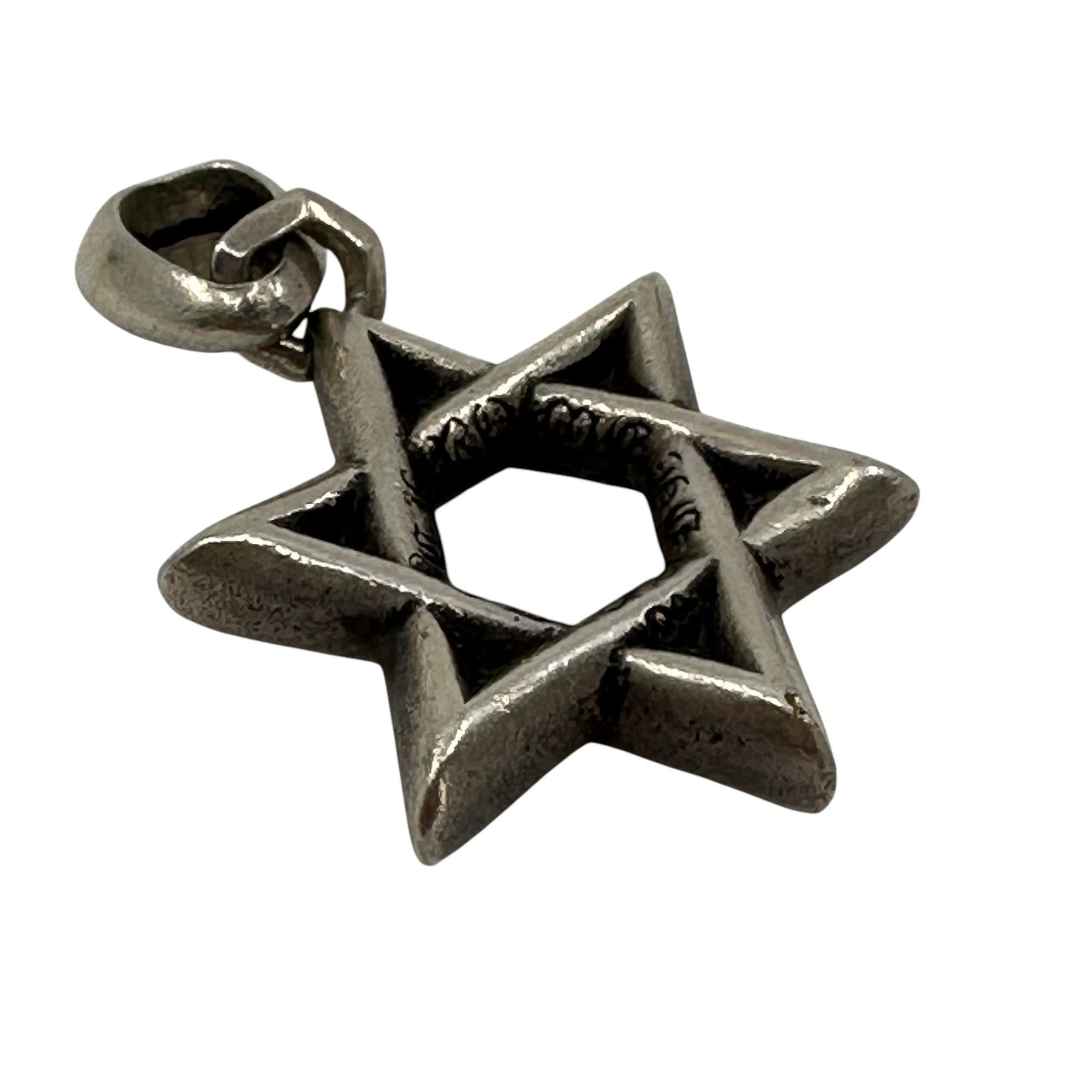 Chrome Hearts Star of David Pendant Silver