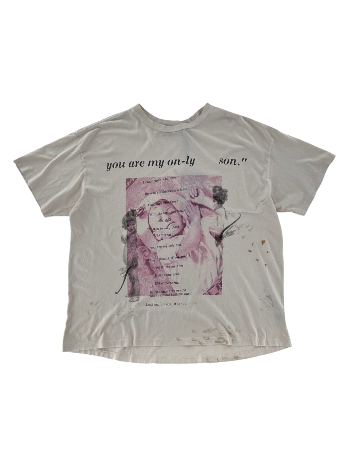 ERD Only Son Tee White