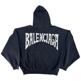 Balenciaga Tropical Paris Logo Hoodie