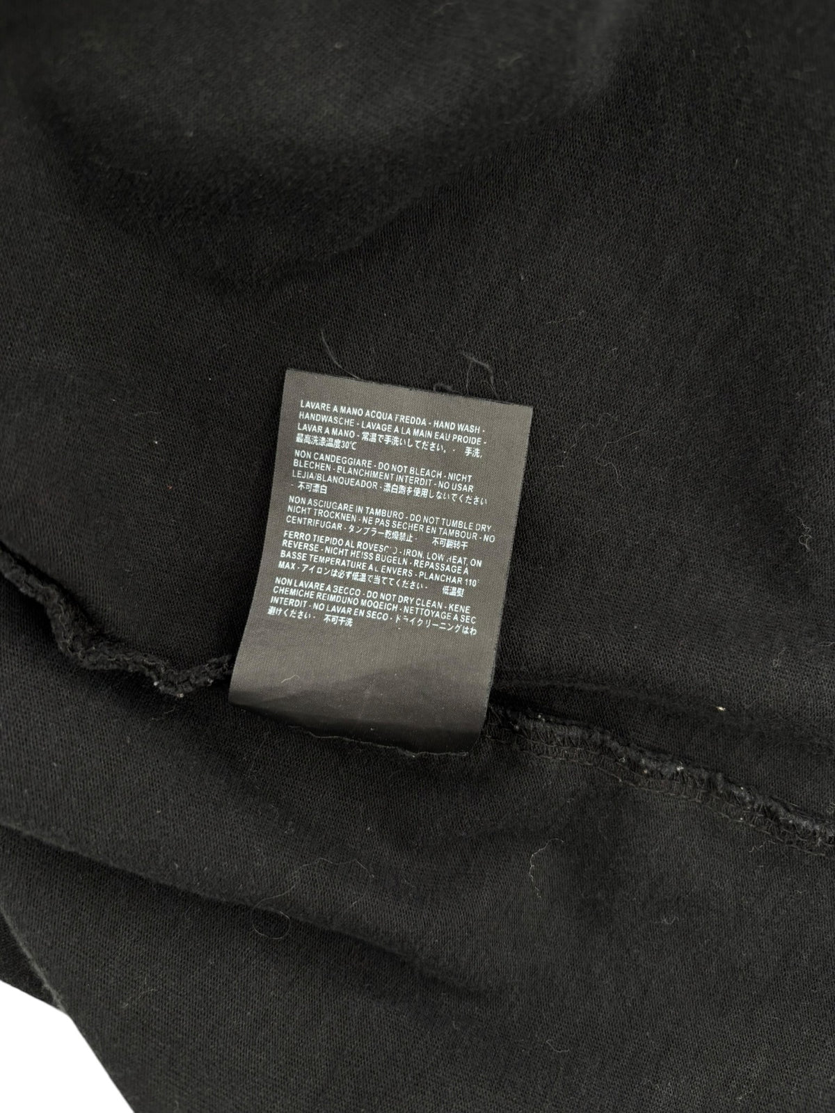 Balenciaga Color Logo Paris Tee Black
